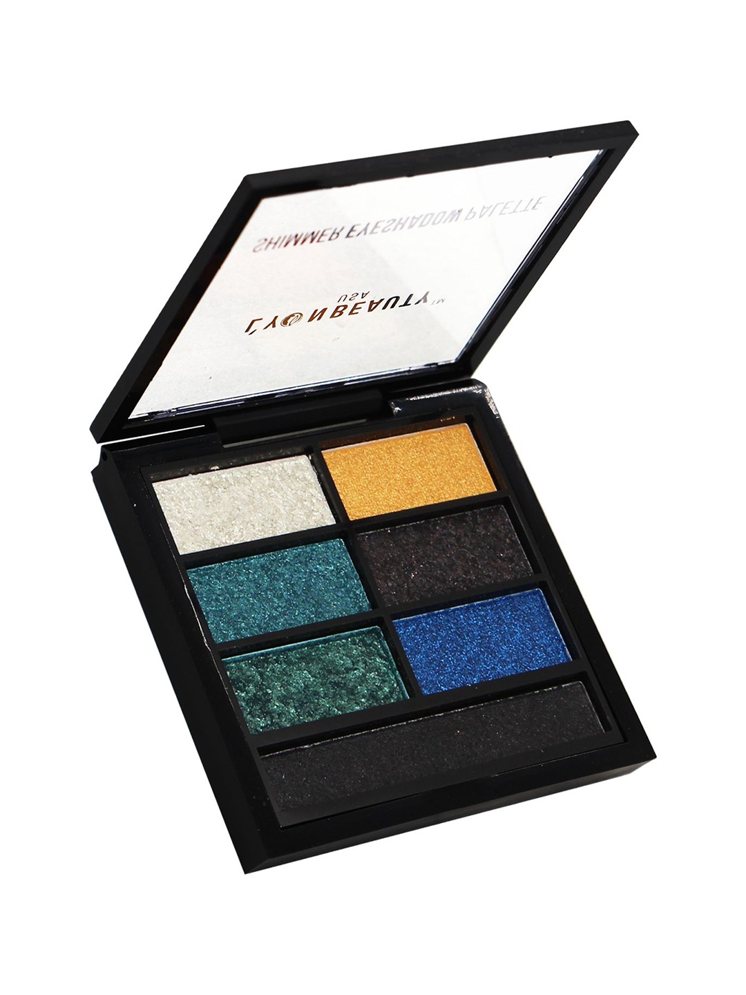 

Lyon Beauty USA Shimmer Eyeshadow Palette 7 g Shade 02, Multi