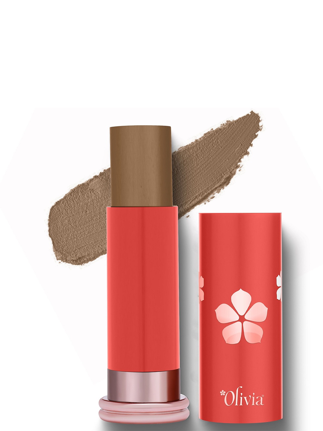 

Olivia Skinsync Makeup Stick With SPF 25 - 15 g - 09 Spiced Cocoa, Brown