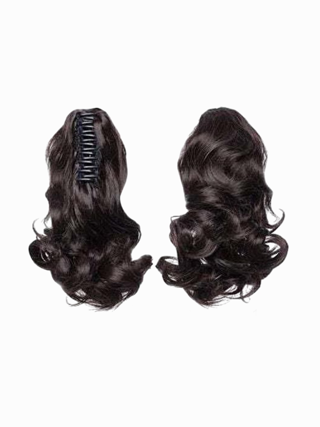 

CRIBE Clip-In Ponytail Curly Hair Extension - Natural Brown - 20 Inch