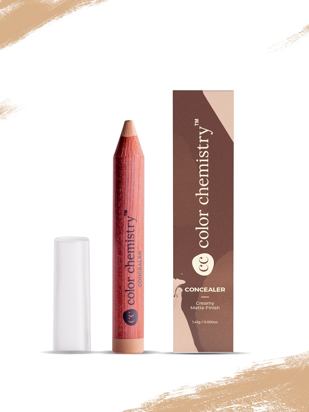 

Color Chemistry Creamy Matte Finish Concealer - 1.41 g - Husk - CO01, Brown