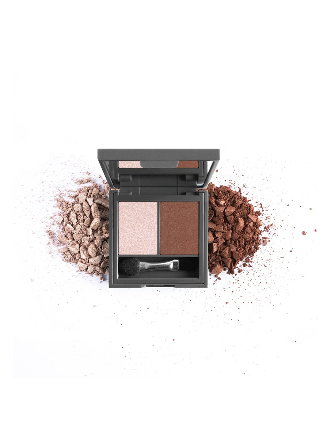 

ALIX AVIEN PARIS Duo Eyeshadow -3.2g- 206-1 Power Of Pearls - 206-2 Creamy Brown, Cream