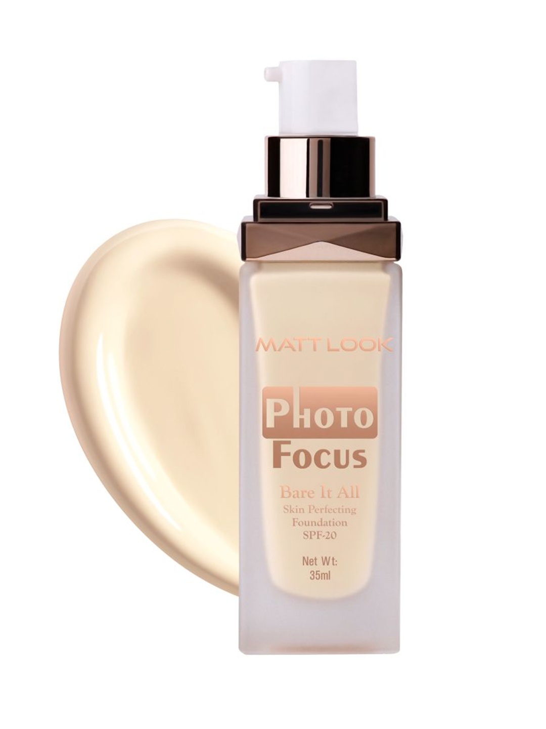 

MATTLOOK Photo Focus Skin Perfecting Foundation - 35 ml - Joyful Vanilla 01, Beige