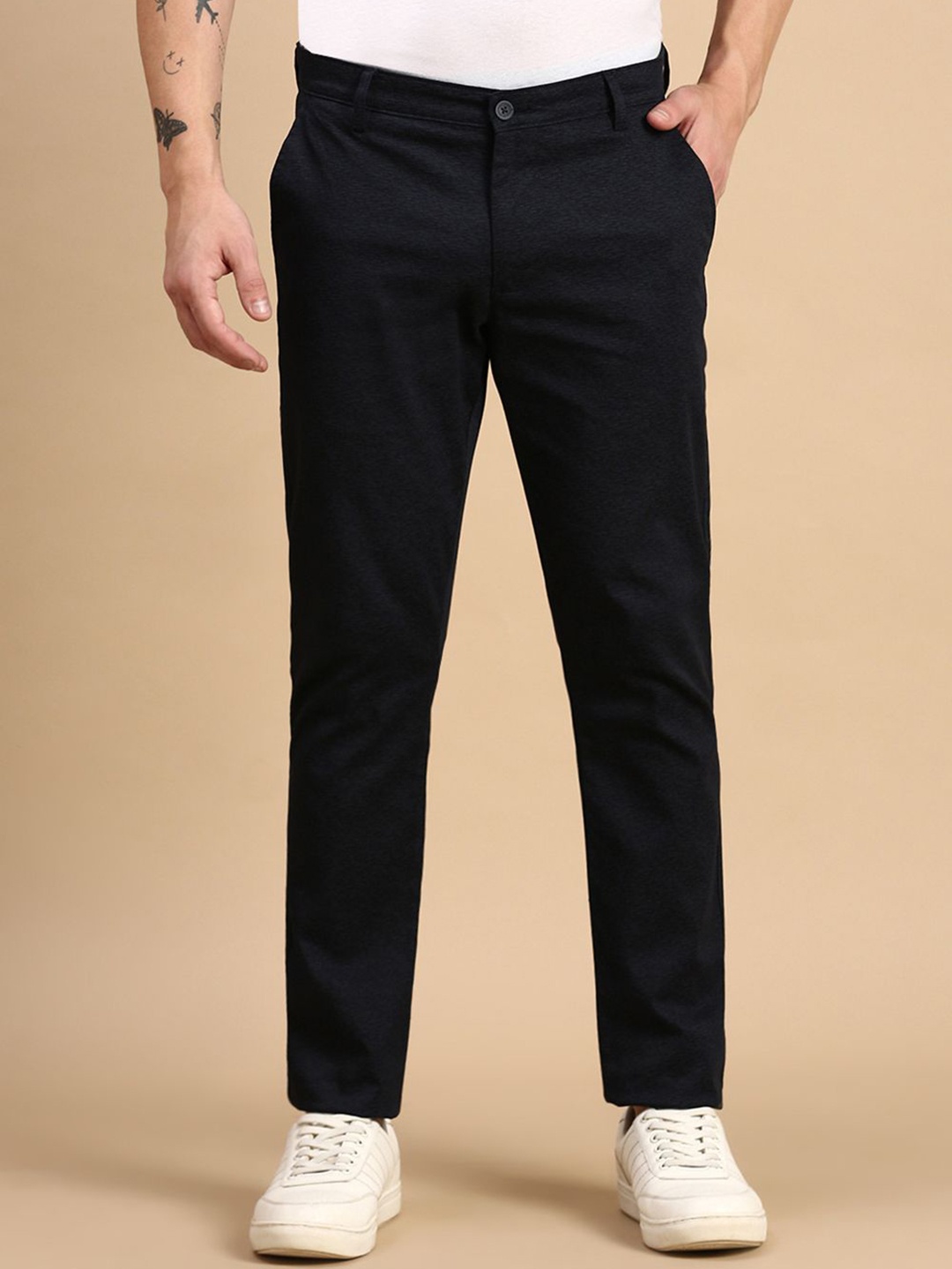 

Classic Polo Men Printed Custom Trousers, Black