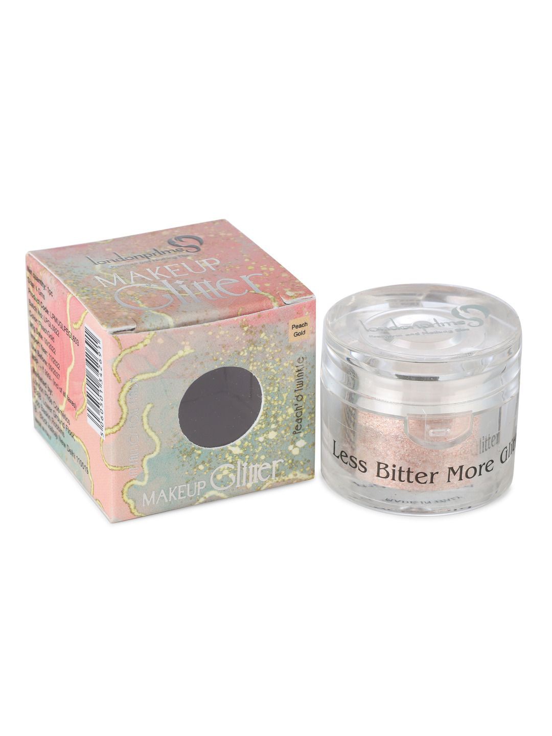 

LONDONPRIME Less Bitter More Glitter Magic Eyeshadow- 20 g- Peach, Red