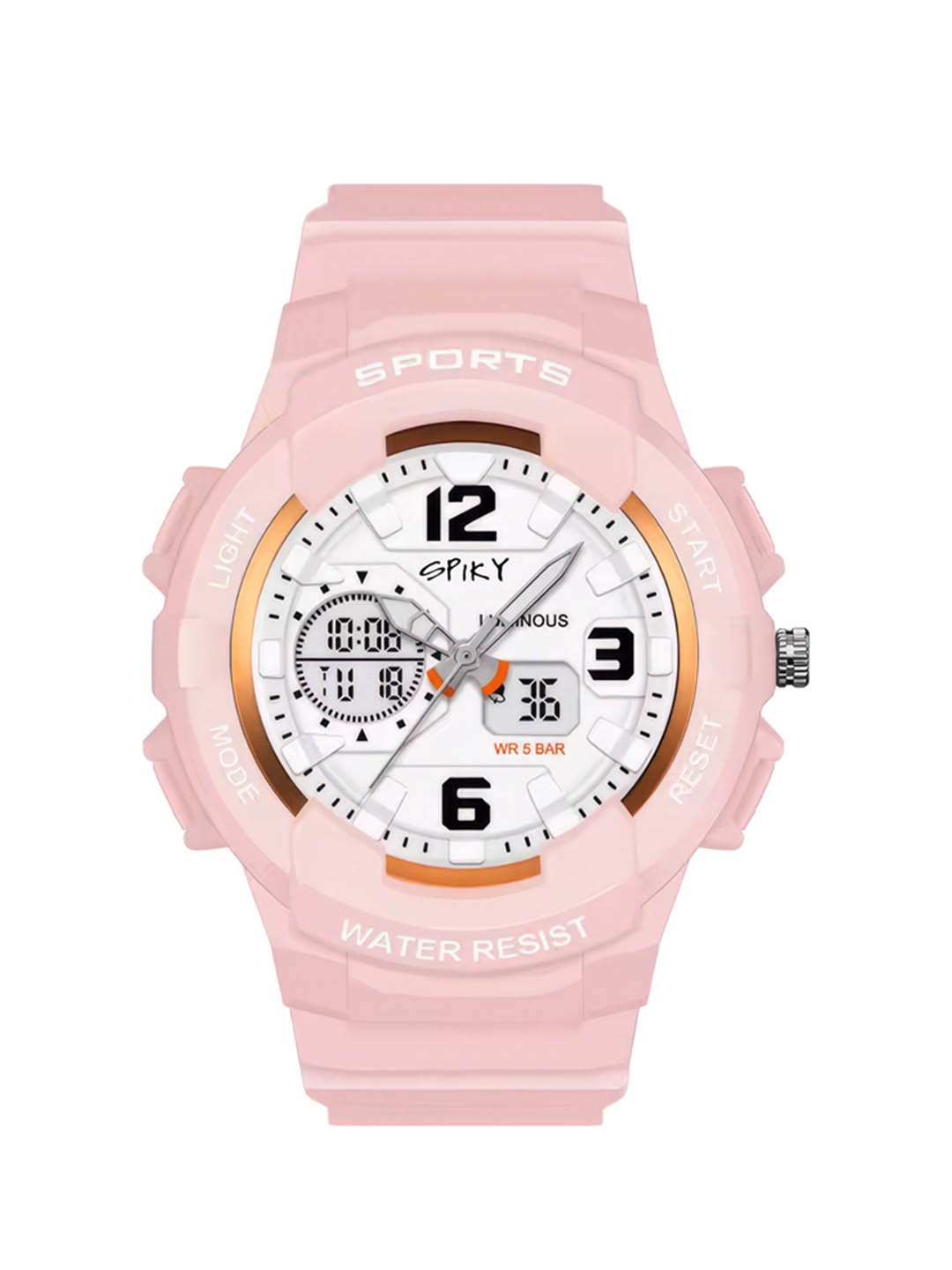 

Spiky Unisex Kids Pink Dial & Pink Straps Analogue Automatic Watch-ZEVA6_C2_PNK