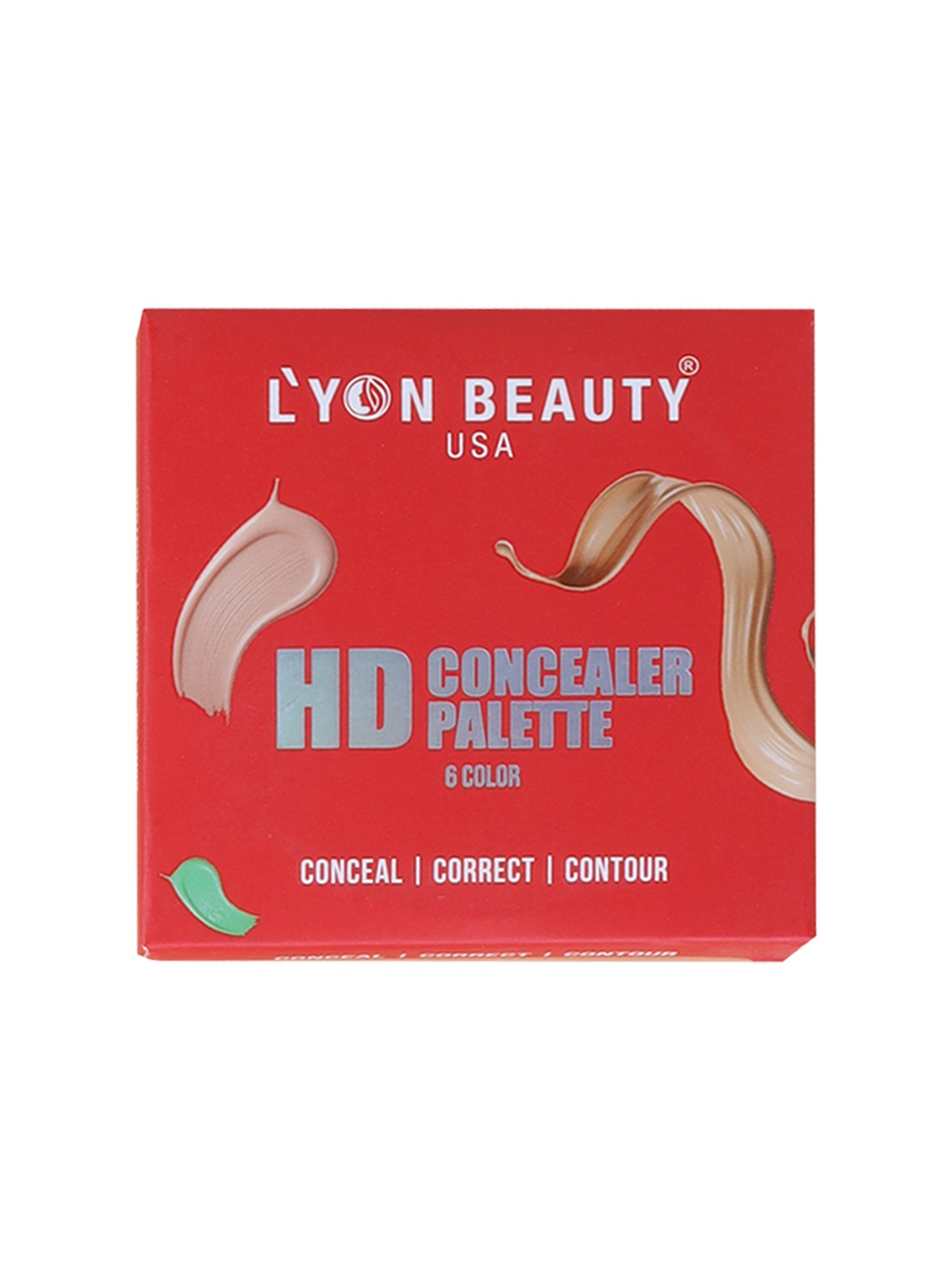 

Lyon Beauty USA HD Concealer Palette - 2 g - CL01-B-01, Violet