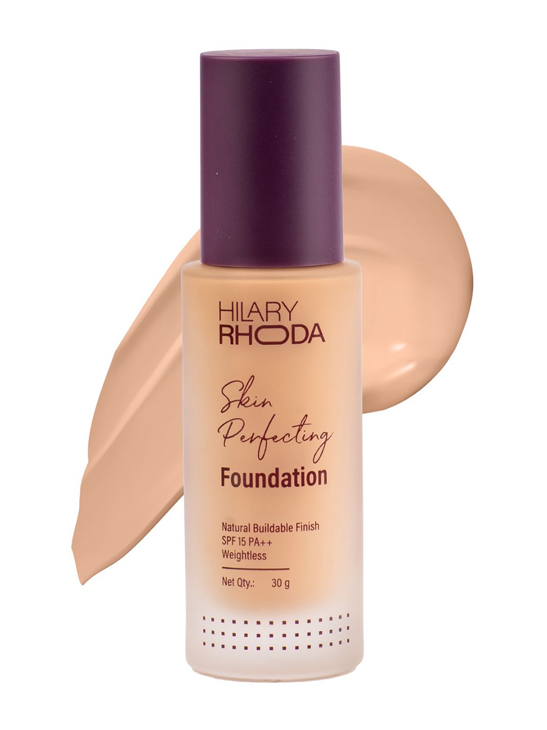 

Hilary Rhoda Skin Perfecting SPF 15 Foundation 30g - Buff Image 03, Beige