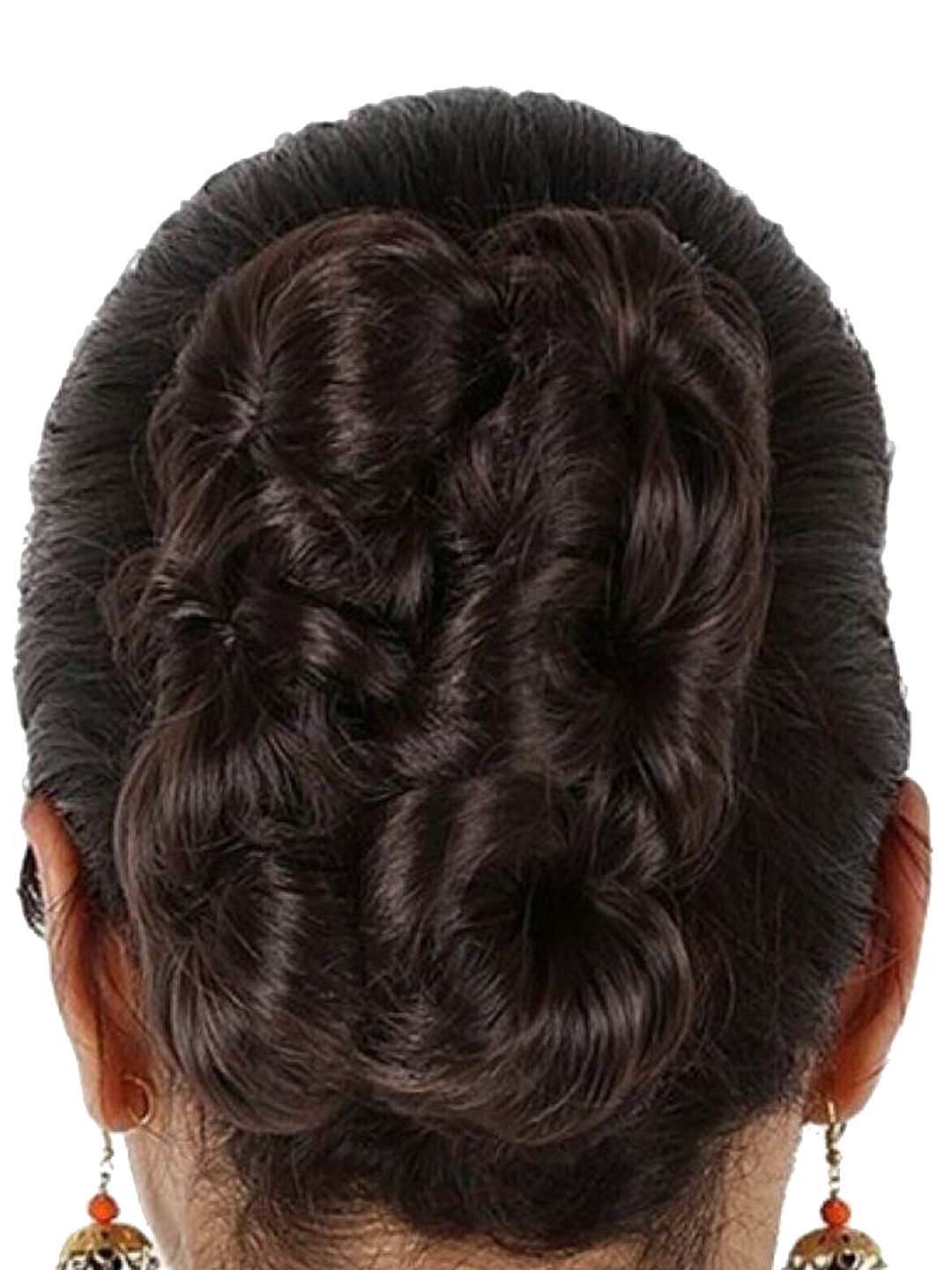 

CRIBE Clip-In Wavy Bun Hair Extension - Black - 6Inch