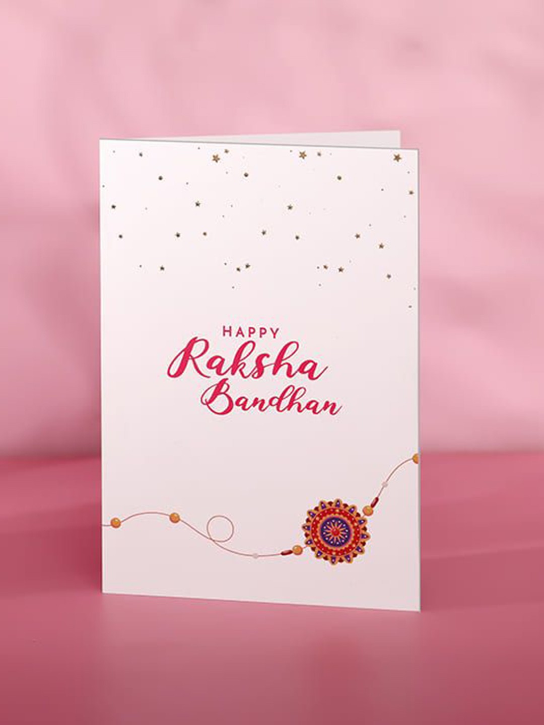

GIVA Raksha Bandhan Greeting Card, White