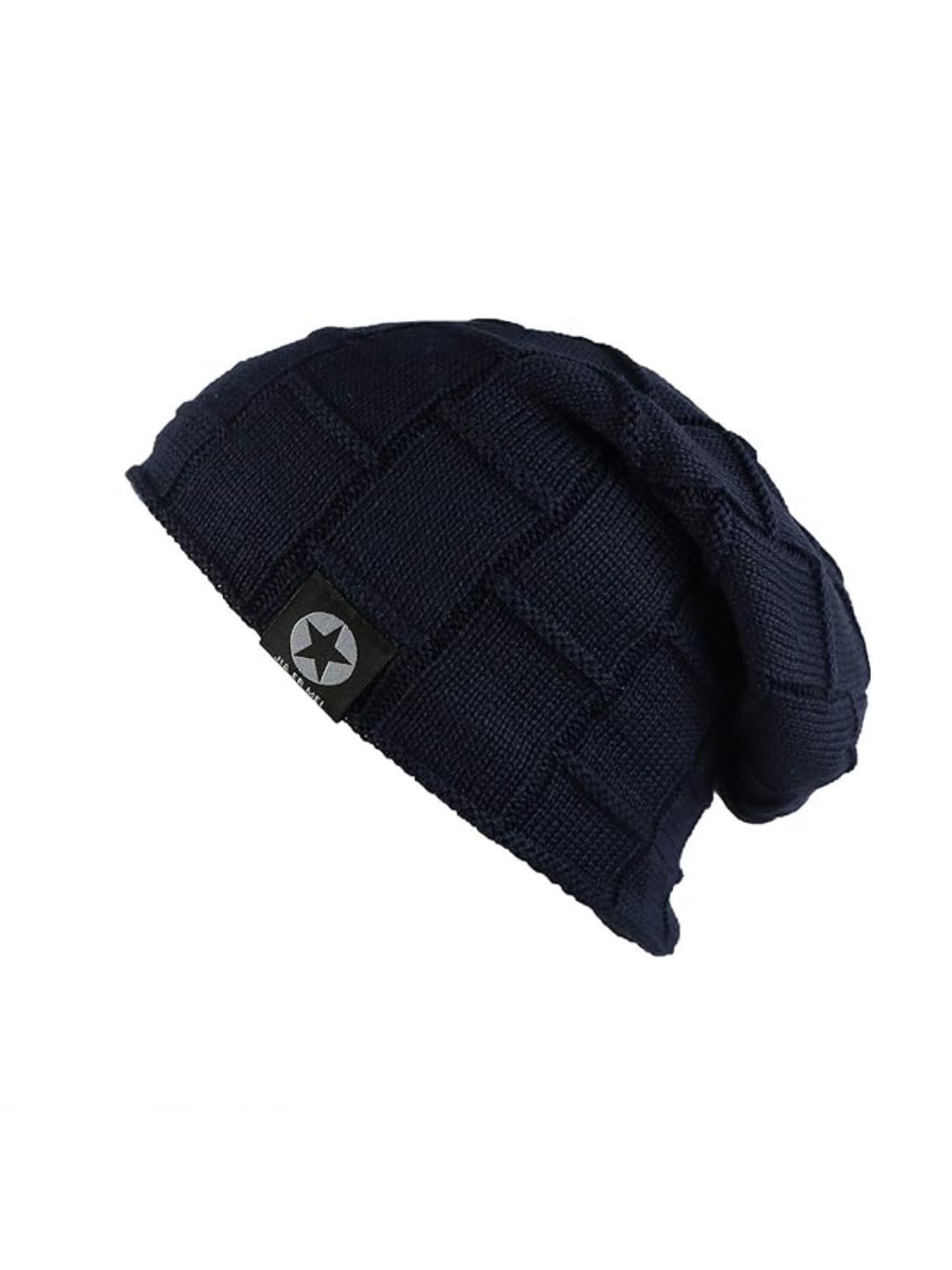 

Bunnywave Unisex Woollen Beanie, Blue