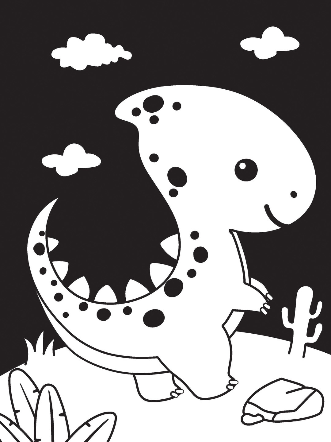 

Dreamland Dinosaur Neon Colour & Sticker Dots Book Over 500 Stickers, White