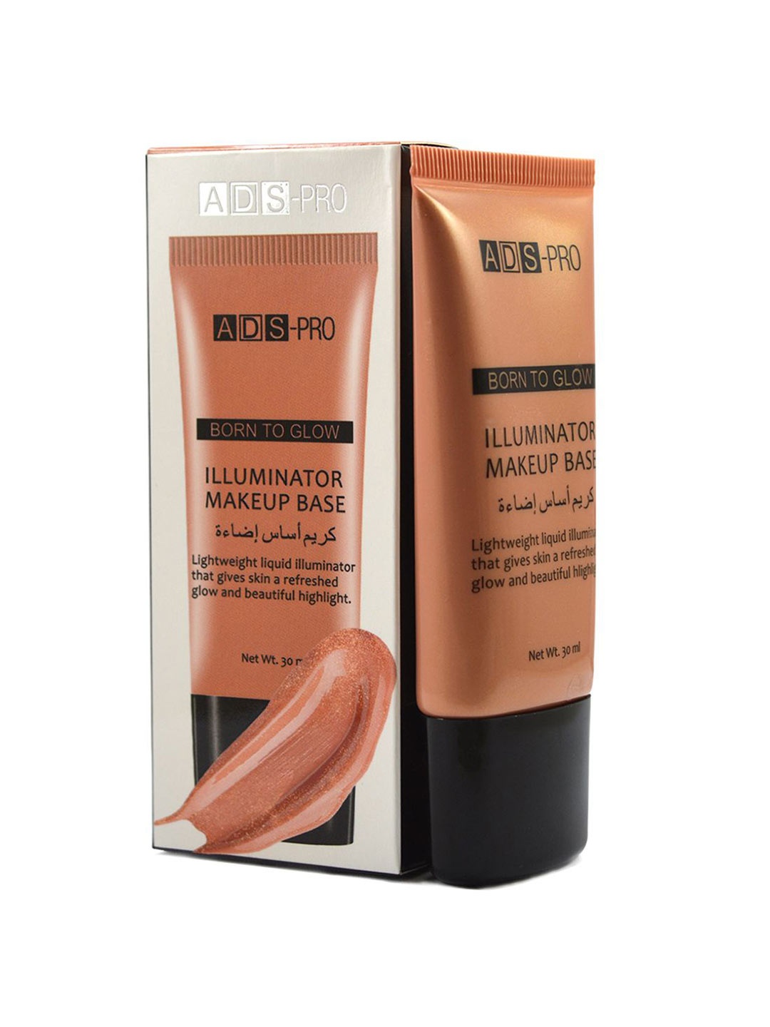 

A.D.S Born To Glow Illuminator Makeup Base Foundation 30ml -Shiny-05, Beige