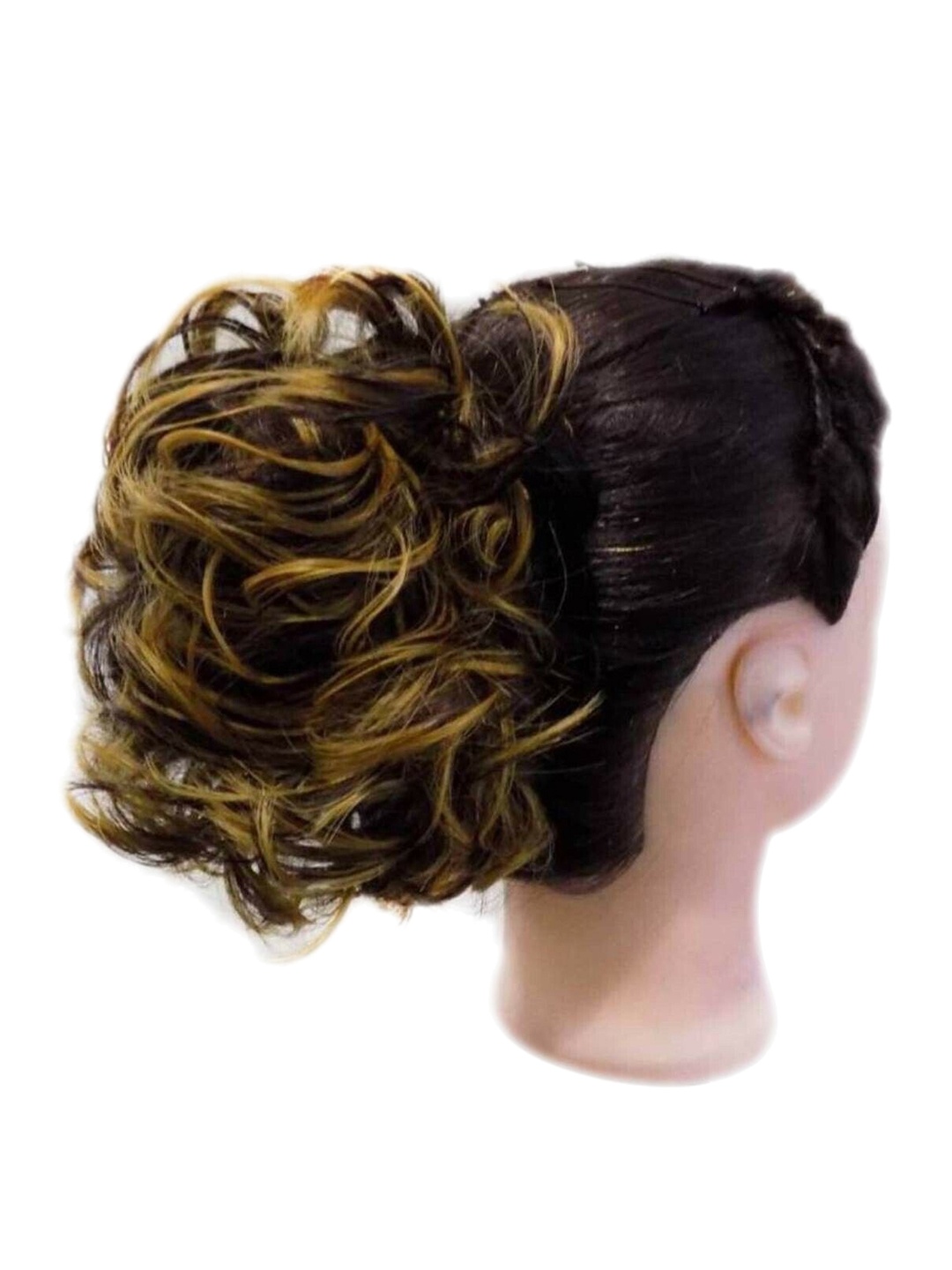 

CRIBE Halo Wavy Ponytail Hair Extension - Highlight- 22 Inch, Black
