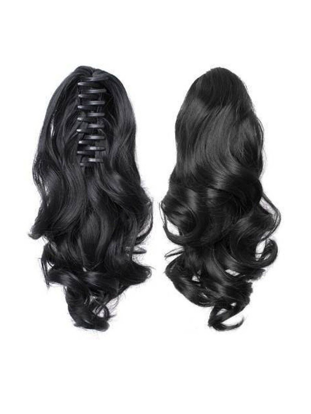 

CRIBE Clip-In Curly Hair Extension - Black - 20 Inch