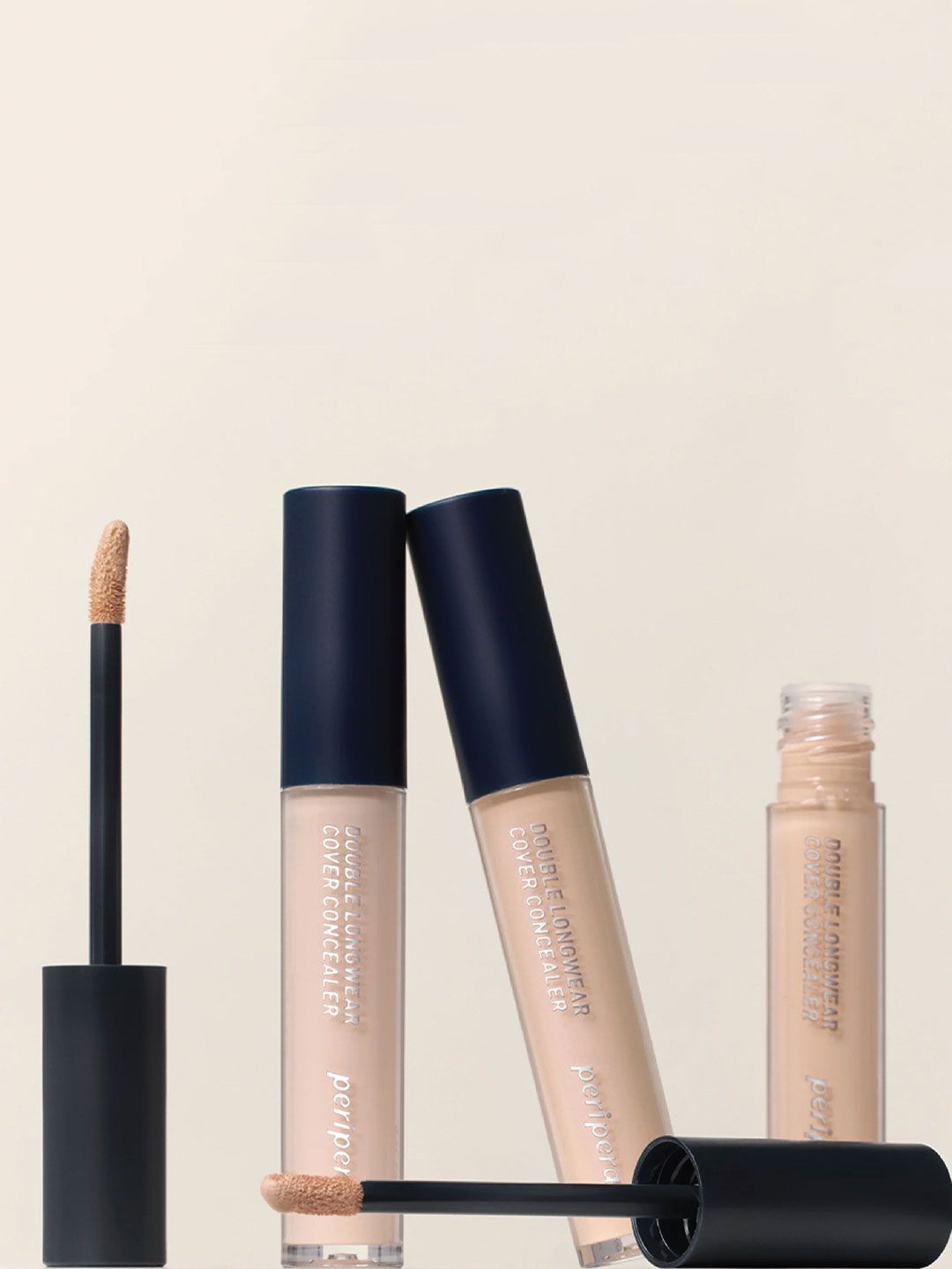 

peripera Double Longwear Cover Concealer - 10 g - Porcelain - 07, Beige