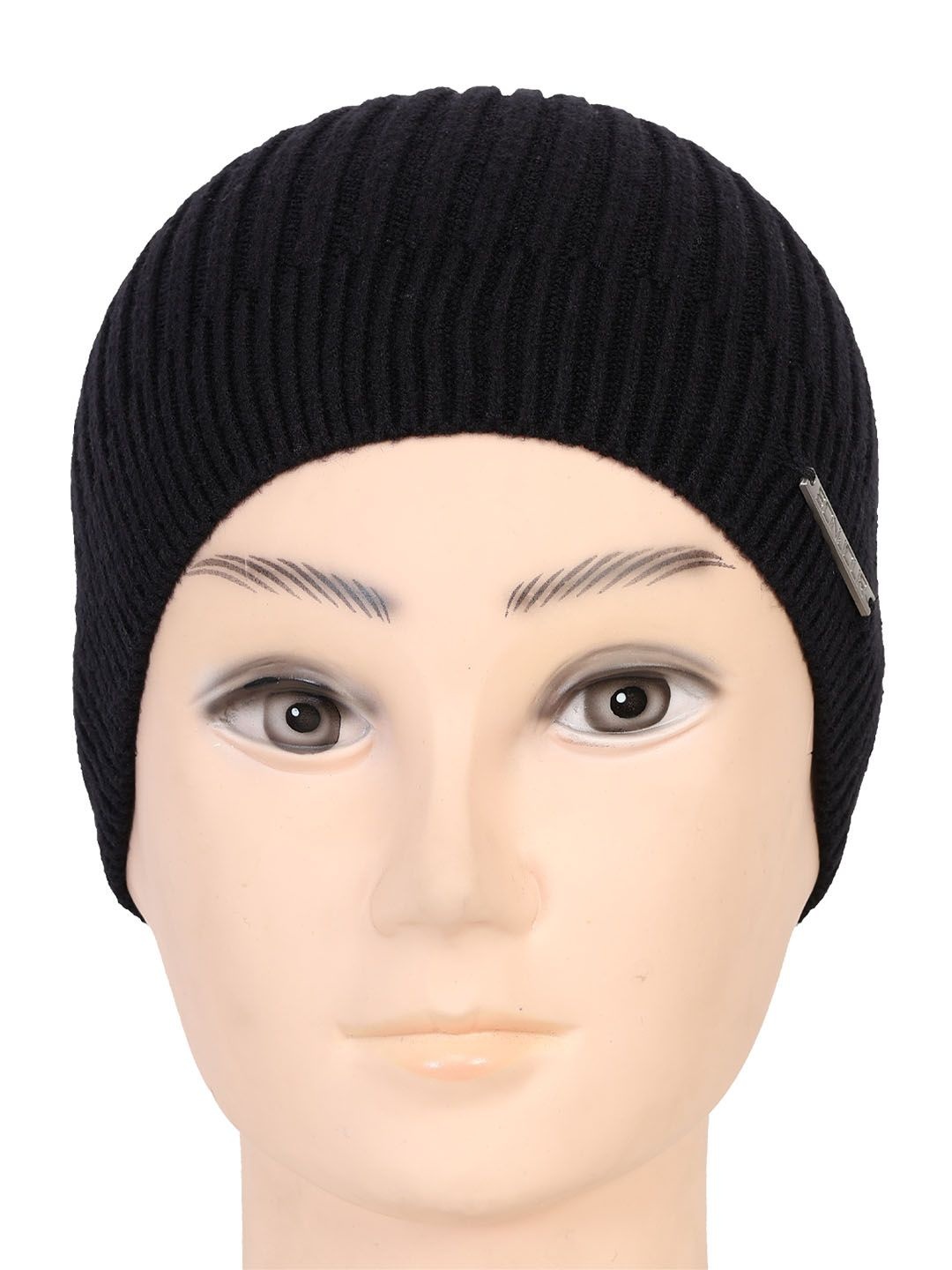 

Bonjour Unisex Woollen Beanie, Black