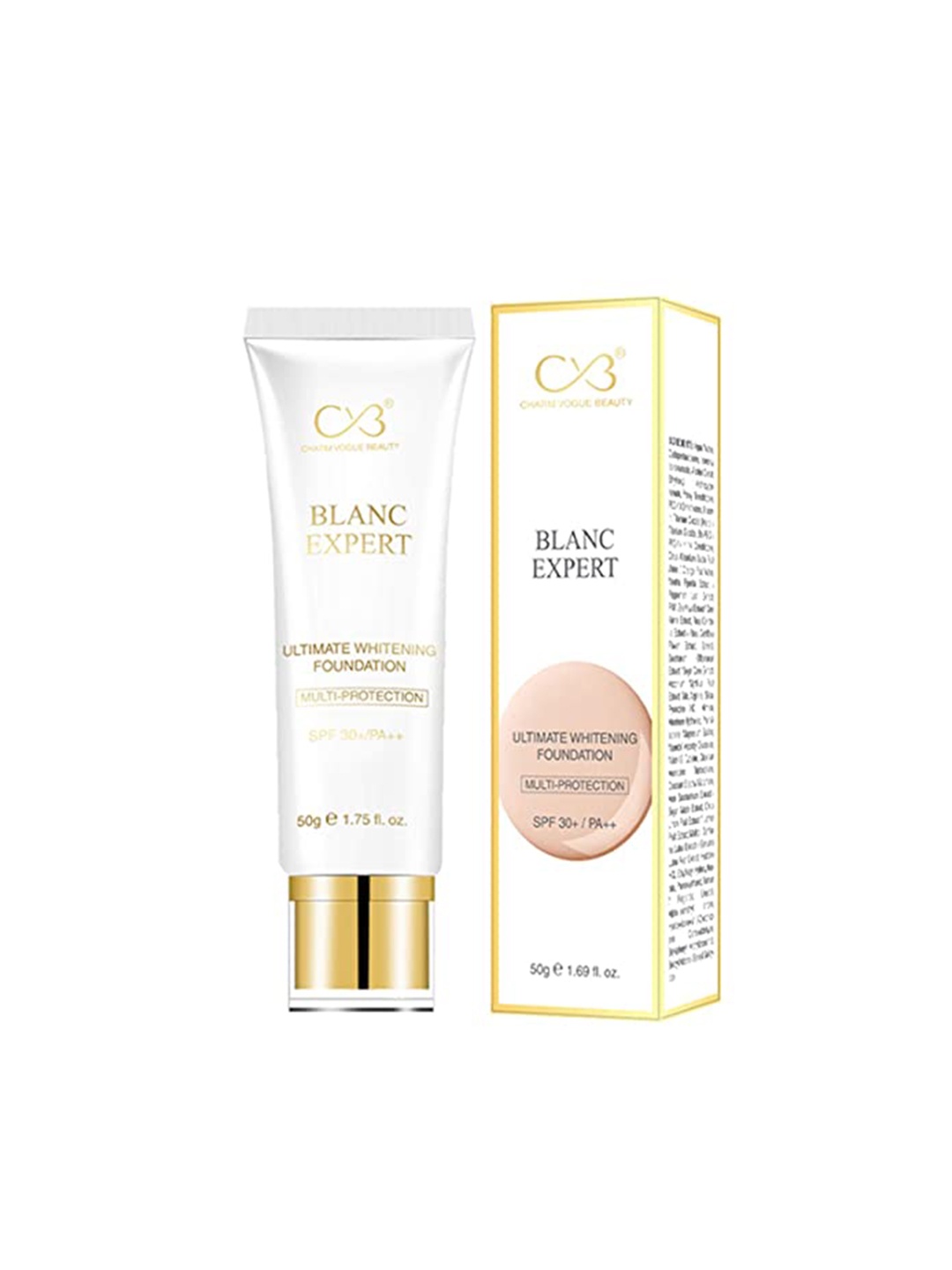 

CVB Blanc Expert Ultimate Whitening Foundation SPF30 - White Ivory, Beige