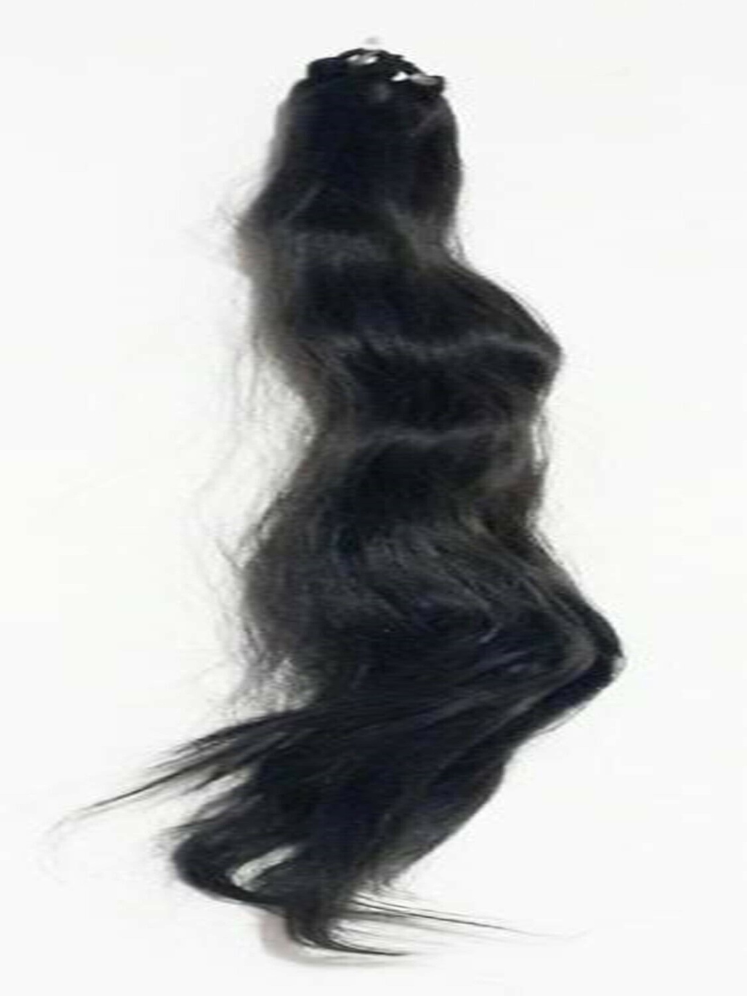 

CRIBE Clip In Wavy Lock Hair Extension- Black- 26 Inch