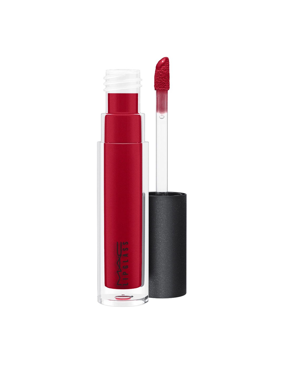 

M.A.C Lipglass Long Lasting Lip Gloss with Jojoba Oil 3.1 ml - Ruby Woo 328, Red