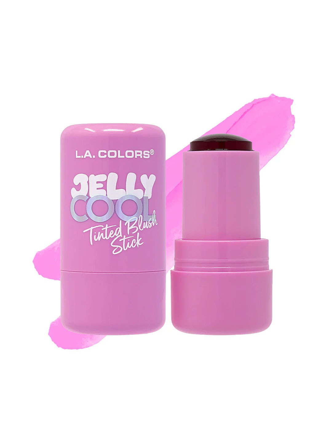 

L.A colors Jelly Cool Blush Tint & Glitter Stick - Ice Berry, Purple