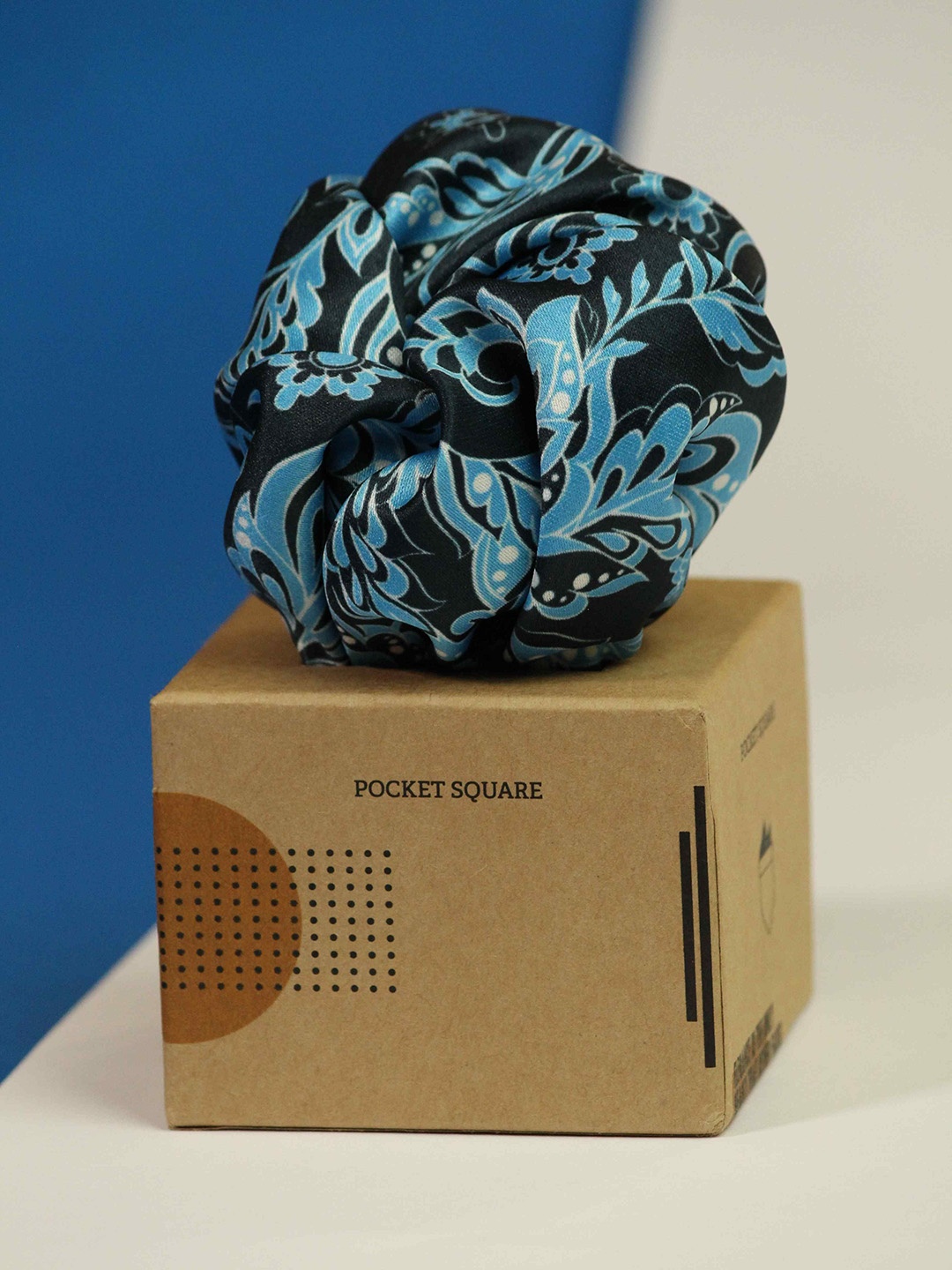 

Tossido Printed Pocket Squares, Blue