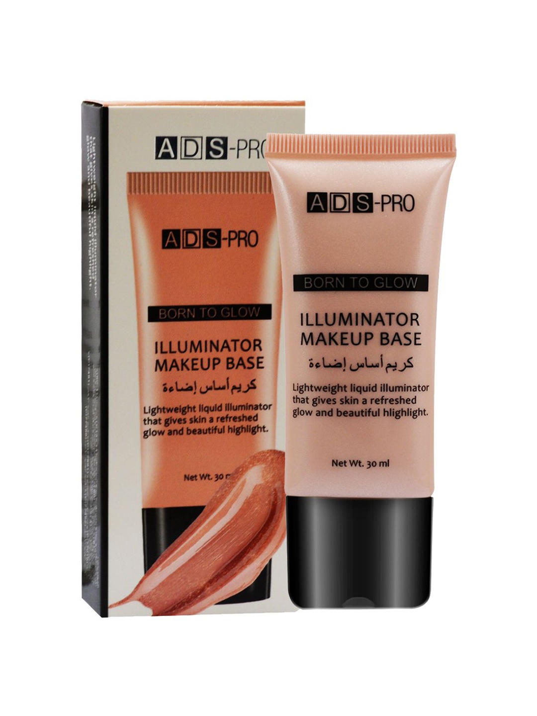 

A.D.S Born To Glow Illuminator Makeup Base Foundation 30ml Shade-01, Beige