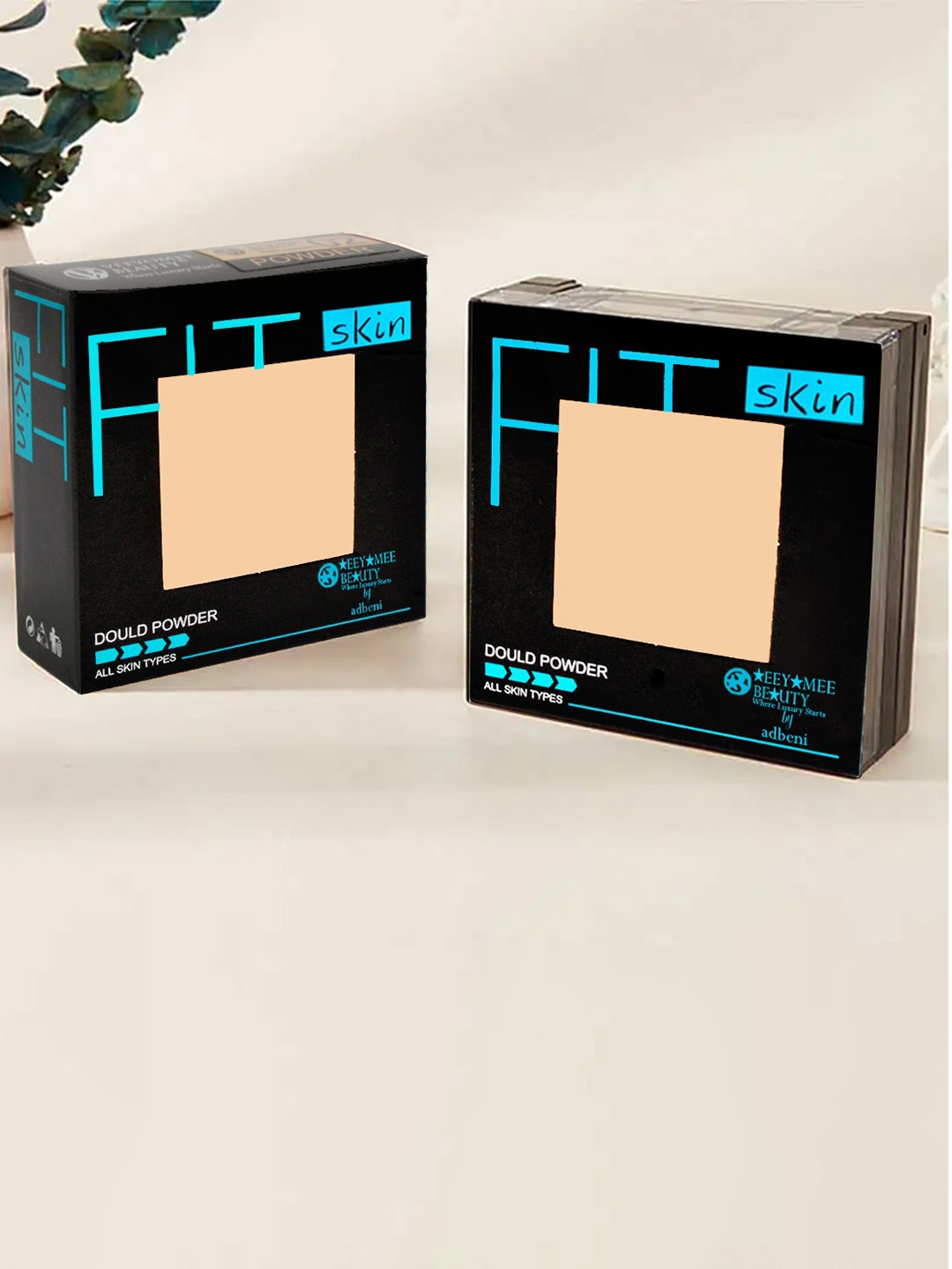 

Adbeni Fit Skin Matte Compact Powder - 20g - Shade 02, Nude
