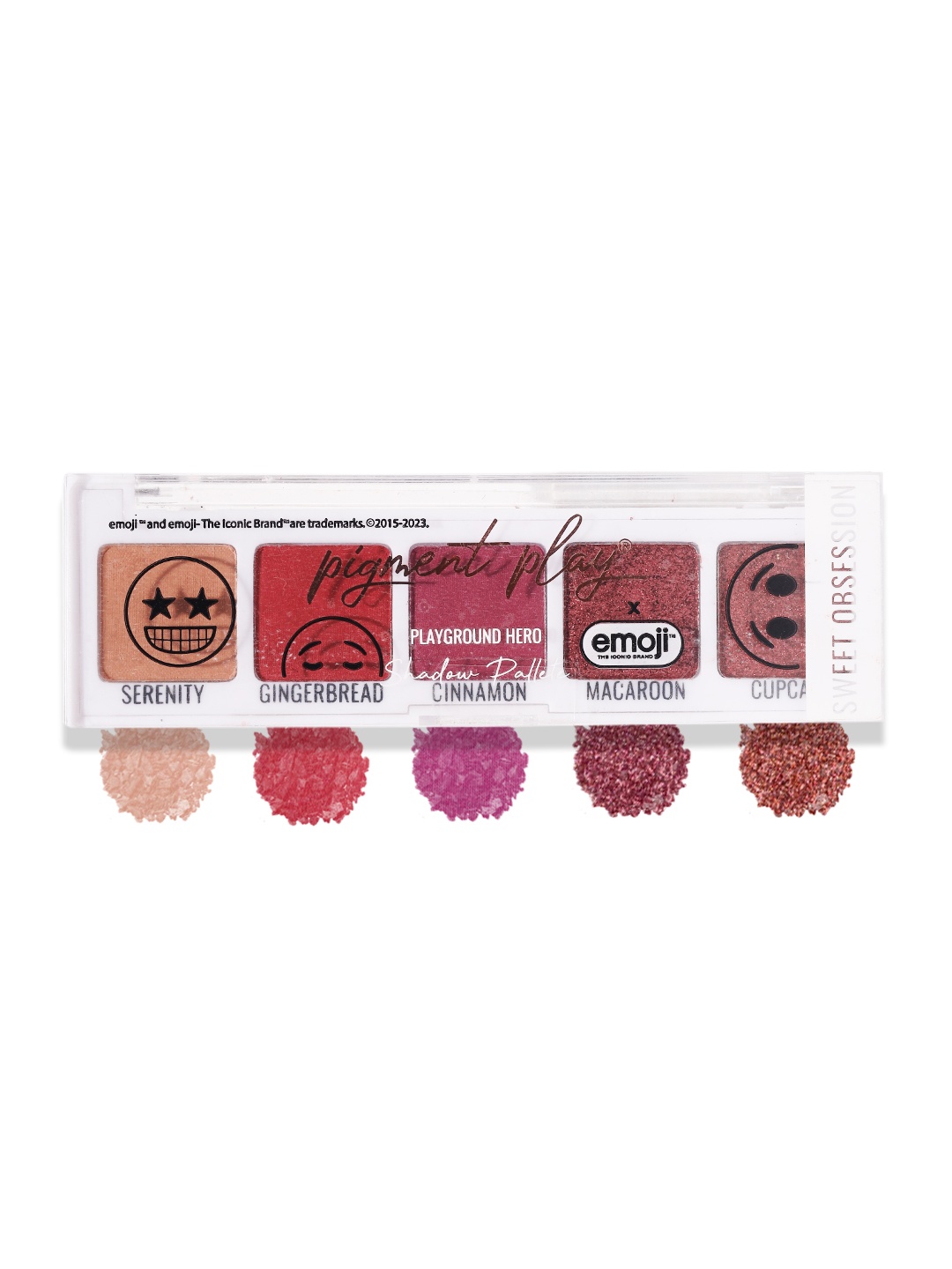 

Pigment Play X Emoji Max Effects Mini Eyeshadow Palette - Sweet Obsession, Pink