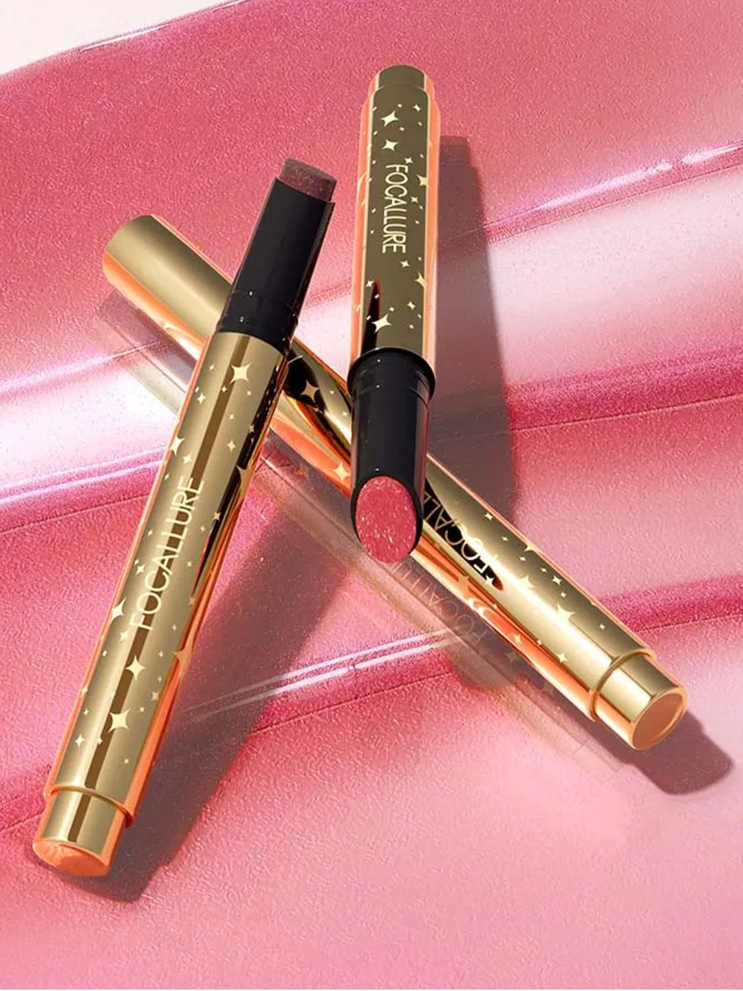 

FOCALLURE Sparkling Gem Lip Gloss Stick - 2 g - Mellow RD01, Pink