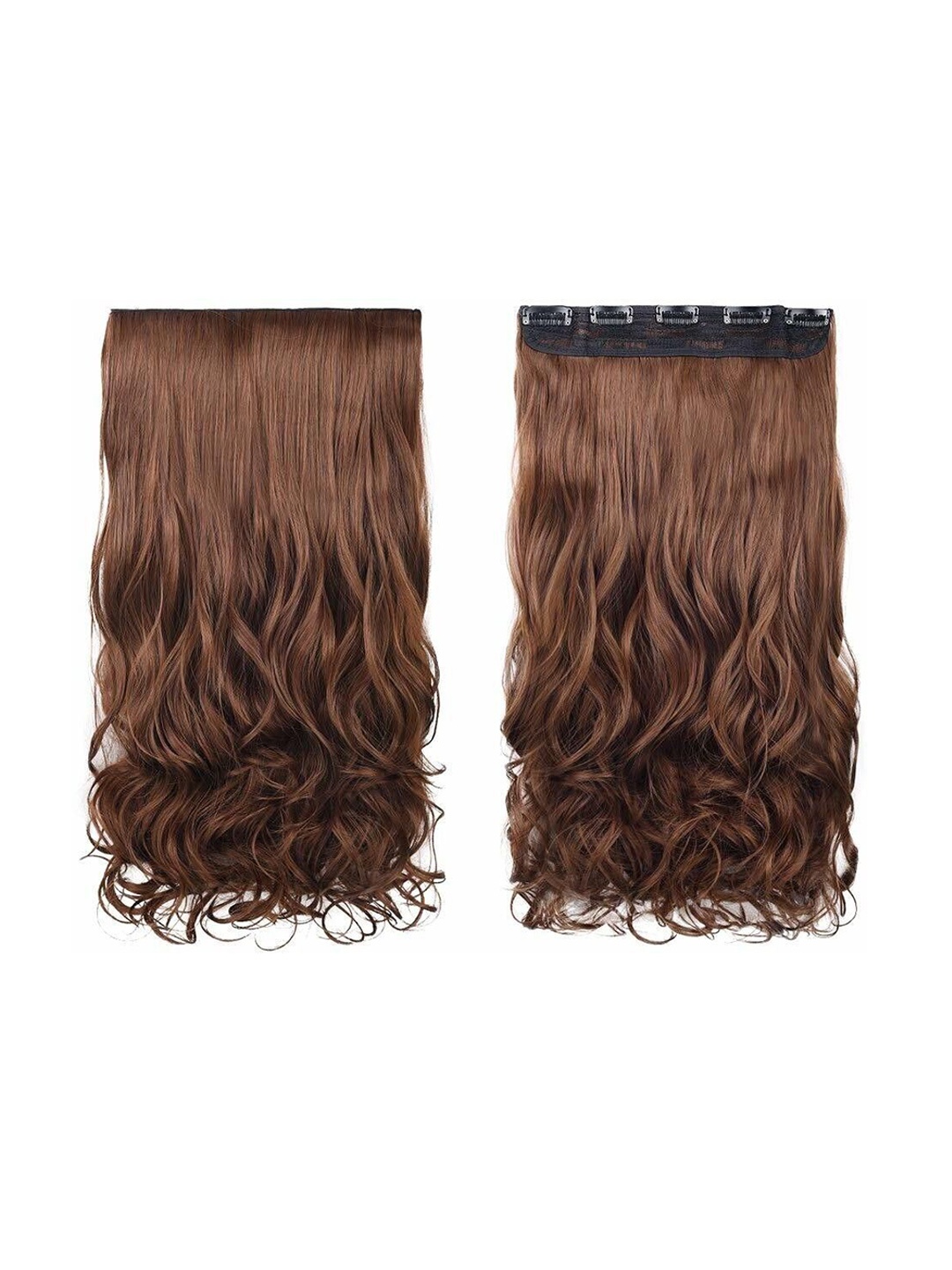 

CRIBE Clip-In Wavy Locks Hair Extension - Brown - 24 Inch