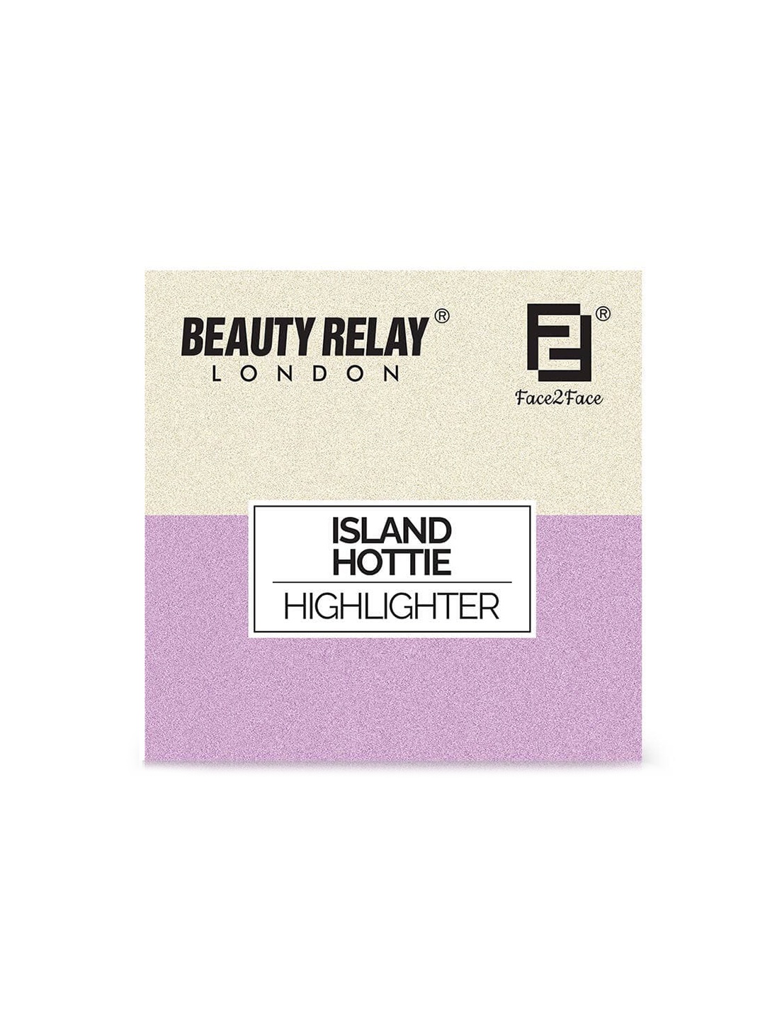 

BeautyRelay London Face 2 Face Island Hottie Highlighter With 2 Shades, Multi