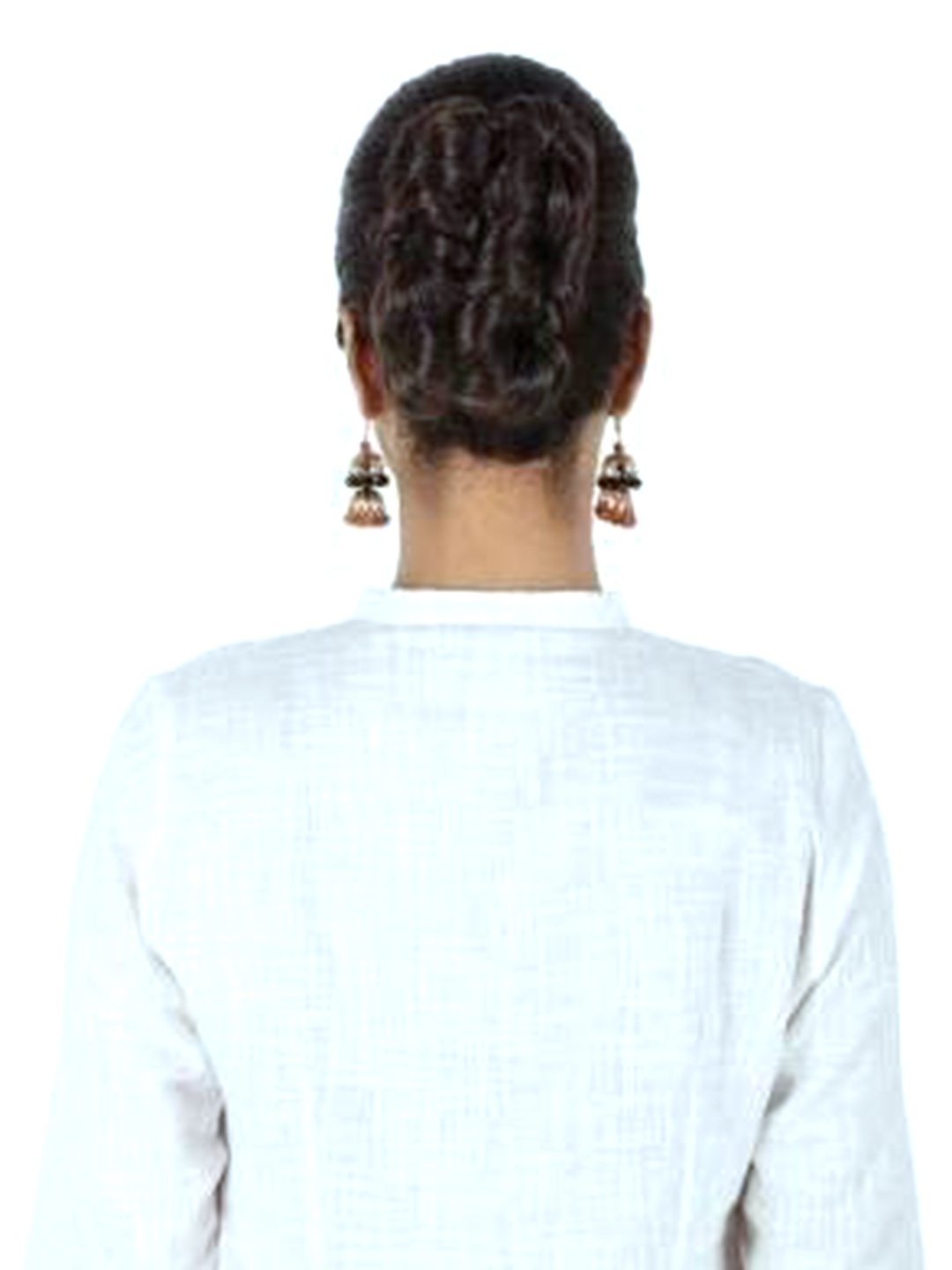 

CRIBE Clip-In Curly Bun Hair Extension - Natural Brown - 6 Inch
