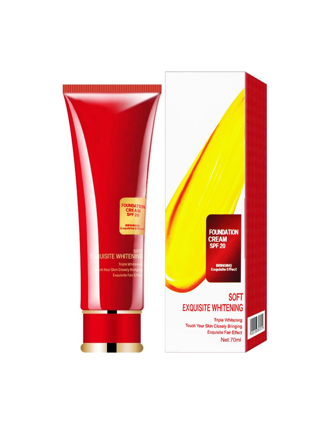 

Adbeni Soft Exquisite Whitening Foundation Cream - 70ml - Shade 02, Beige
