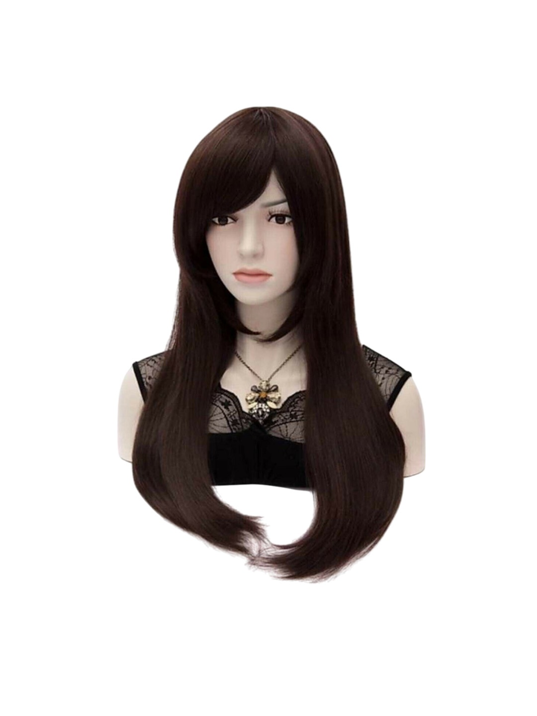 

CRIBE Halo Straight Toupee Hair Extension- Brown- 36 Inch