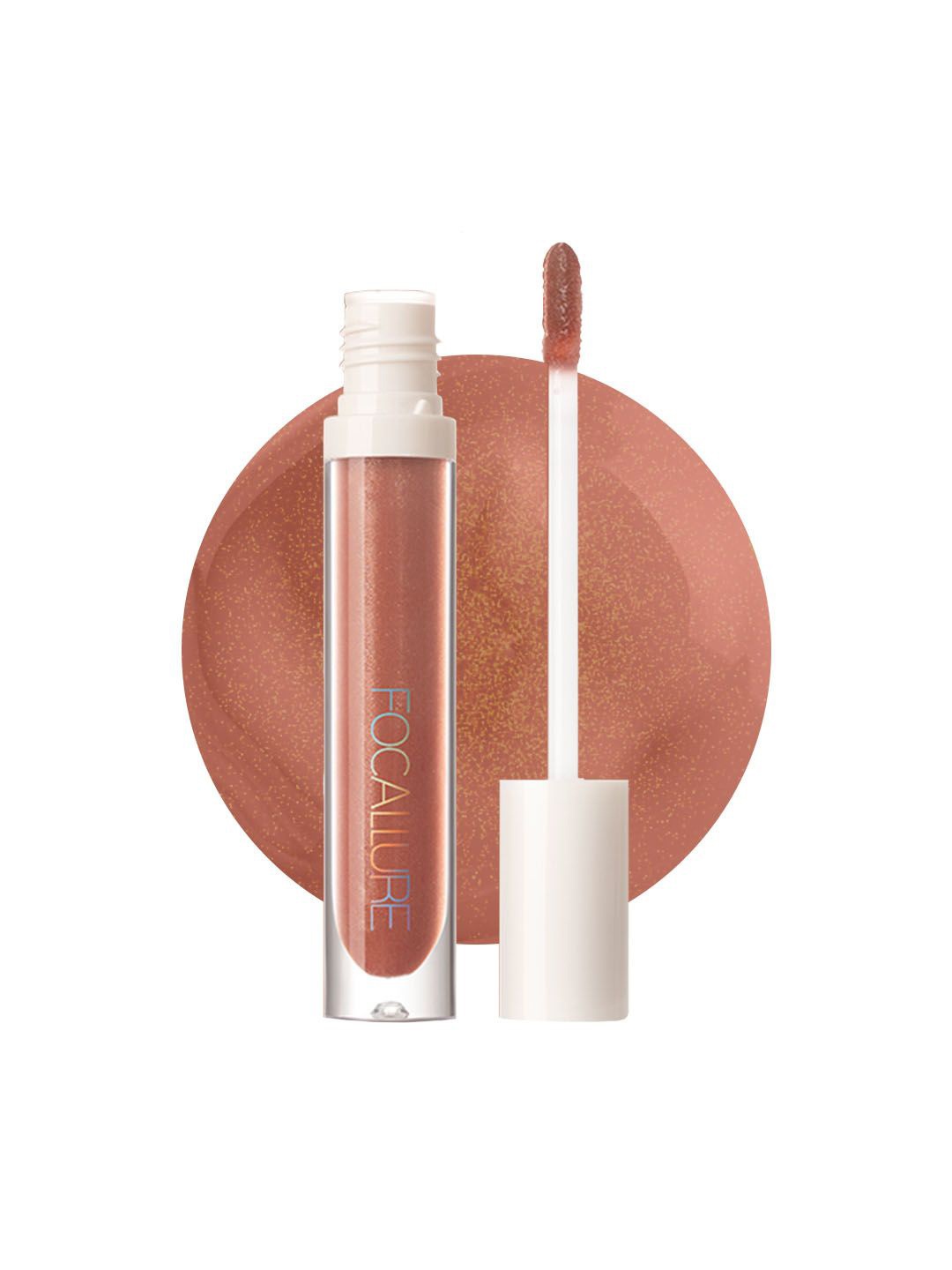 

FOCALLURE Plumpmax High Shine Lip Glow Lip Gloss - 2.5g - Cat's Eye 9, Brown