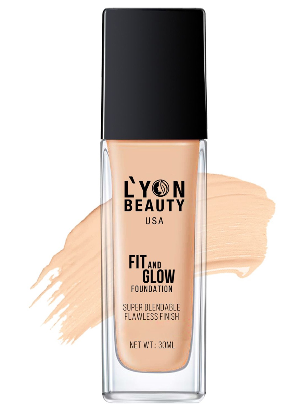 

Lyon Beauty USA Fit & Glow Foundation 30 ml Sand Sable 02N, Nude