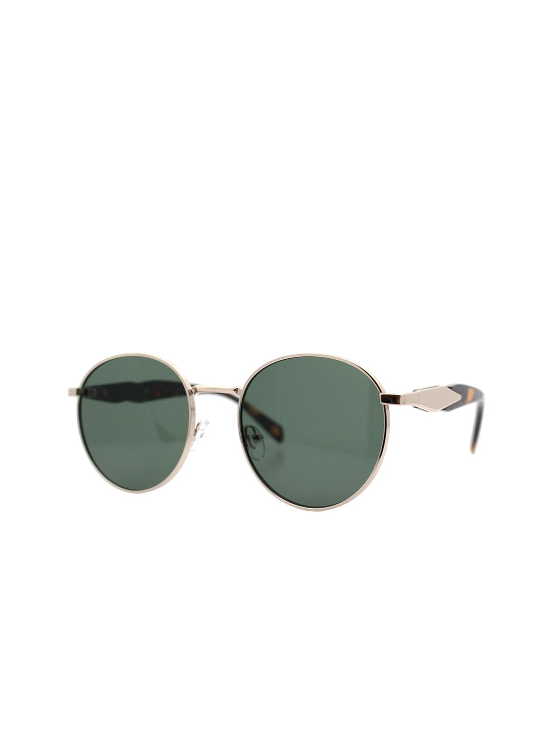 

HASHTAG EYEWEAR Unisex Oval Sunglasses with UV Protected Lens, Green