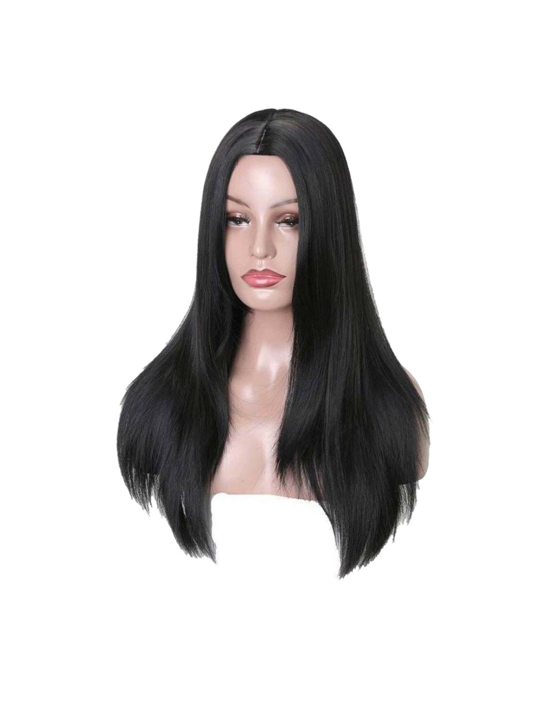 

CRIBE Halo Toupee Straight Hair Extension - Black - 36 Inch