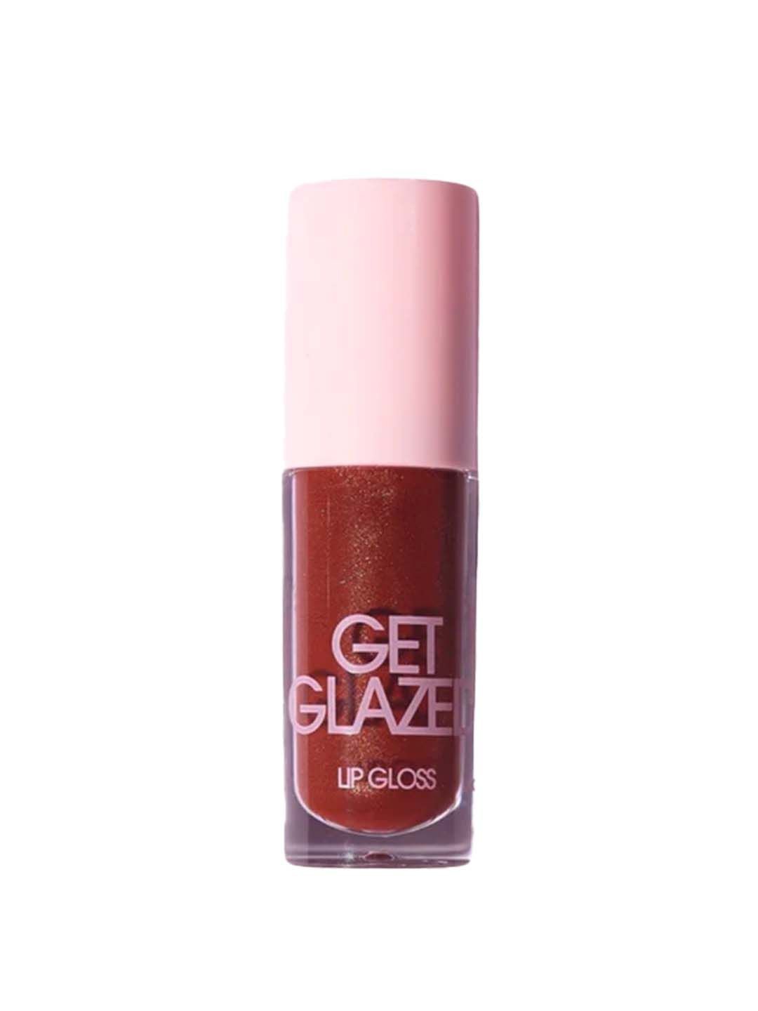

FLOSSY COSMETICS Get Glazed Lip Gloss- I Hot Coco - 4ml, Brown