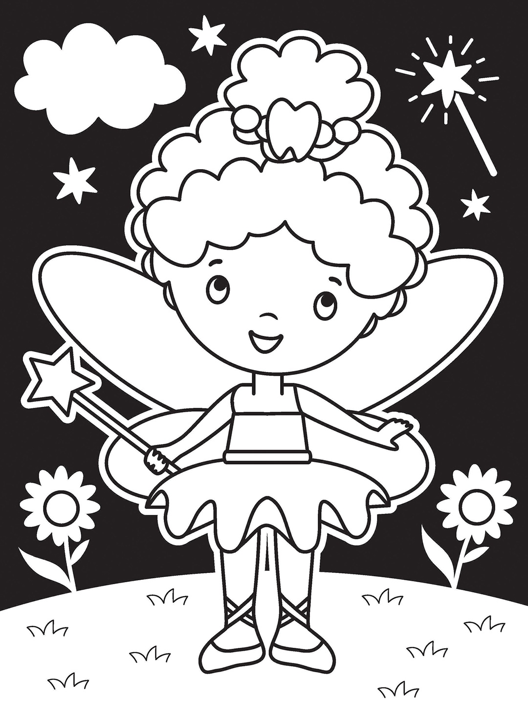 

Dreamland Little Fairy Neon Colour 500 Stickers Dots Book, Black