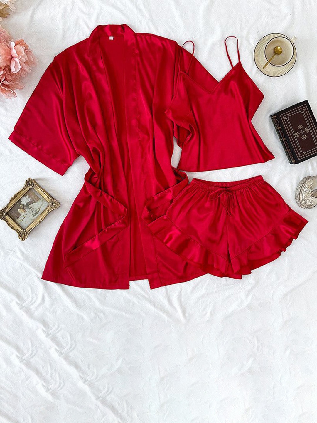 

ETC Women Night suit, Red