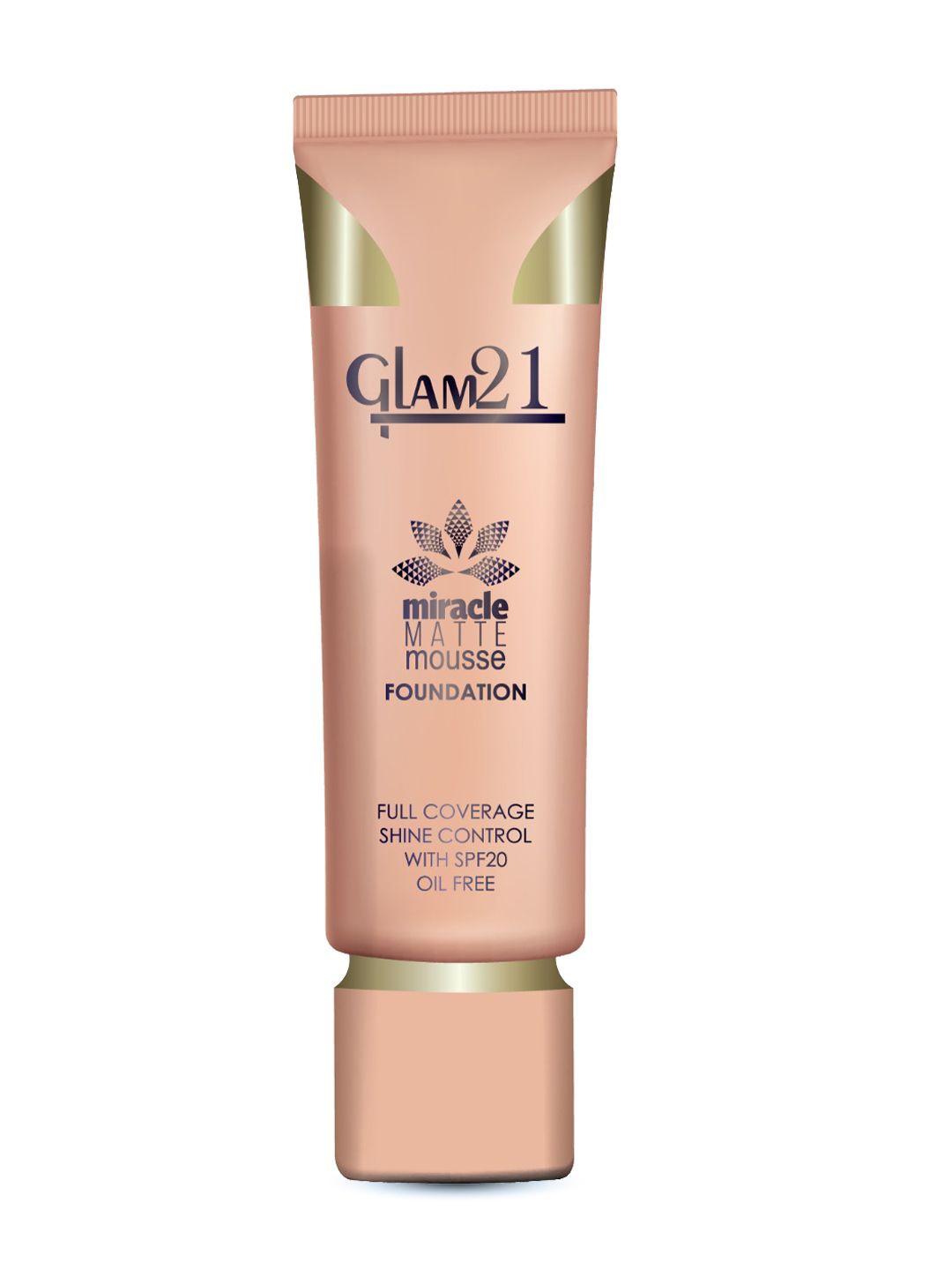 

GLAM21 Miracle Matte Ultra-Smooth & Hydrated Mousse Foundation - 35 g - Warm Nude 03