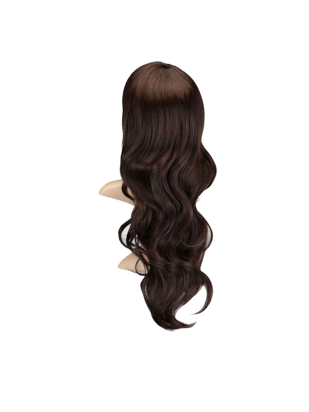 

CRIBE Halo Wavy Scalp Topper Hair Extension - Brown - 36 Inch, Black