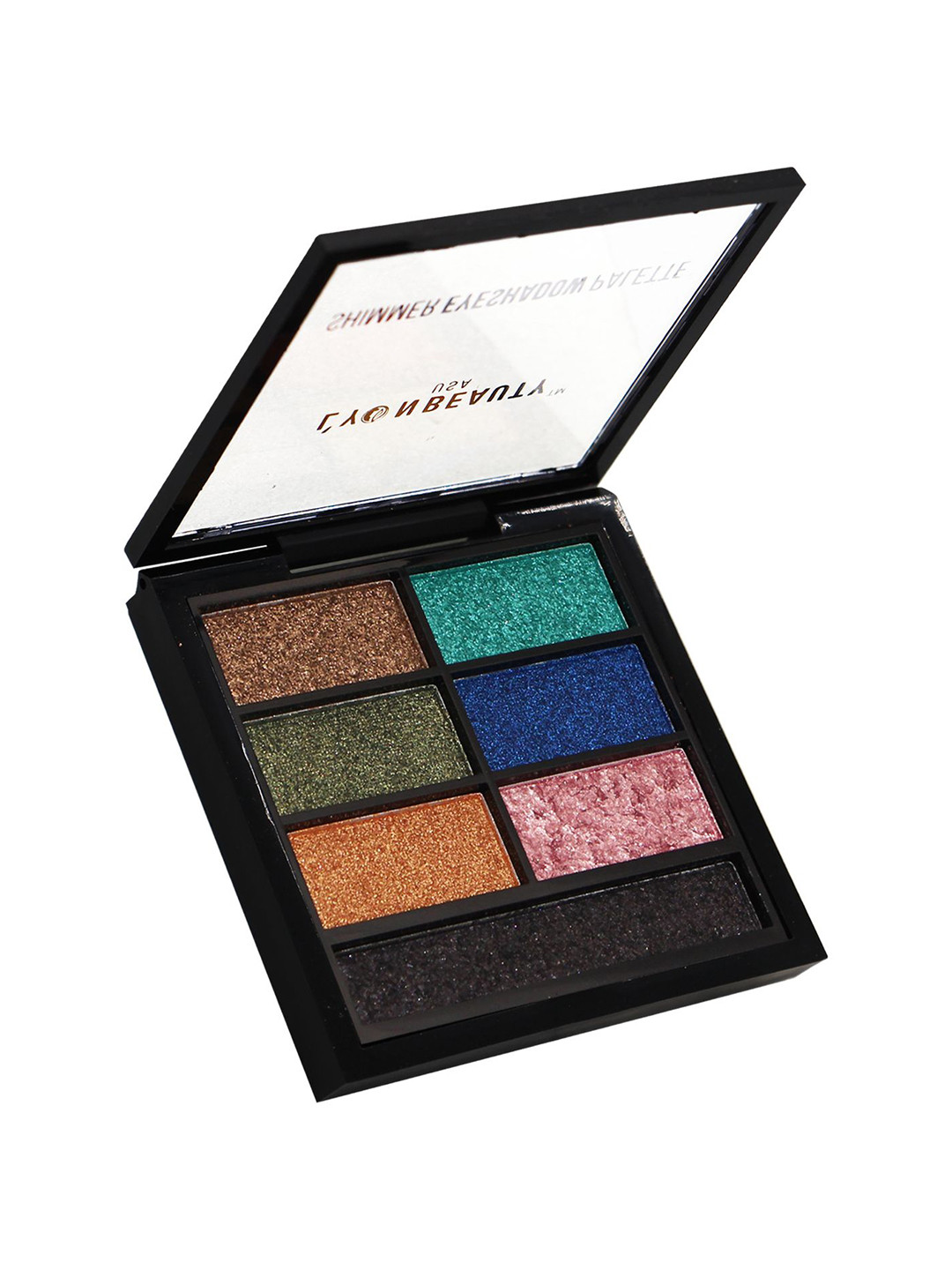 

Lyon Beauty USA Shimmer Eyeshadow Palette 7 g - Shade 04, Multi