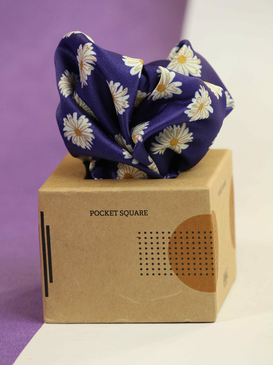 

Tossido Printed Pocket Squares, Purple