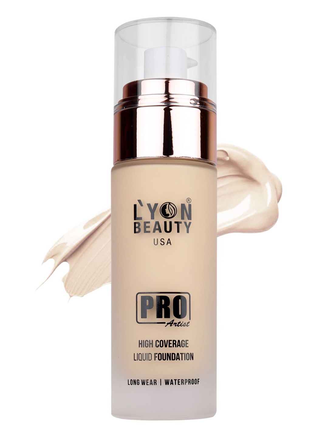 

Lyon Beauty USA Pro Artist High Coverage Foundation 50ml-Rose Blush 02