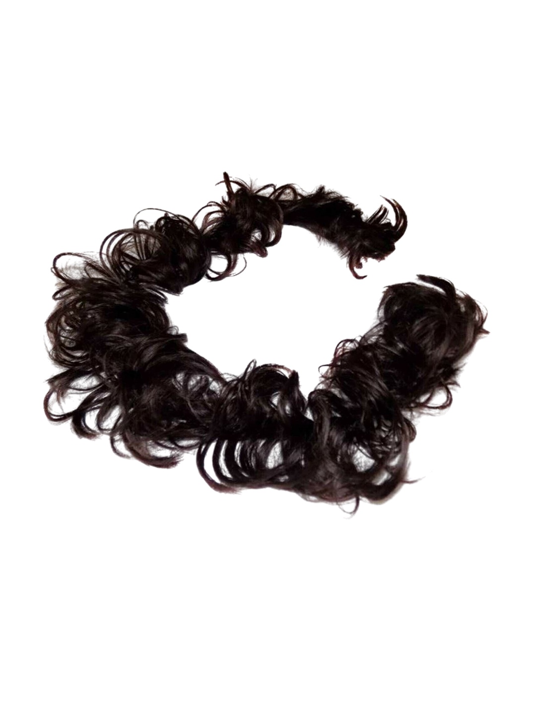 

CRIBE Halo Curly Bun Hair Extension - Brown - 30 Inch