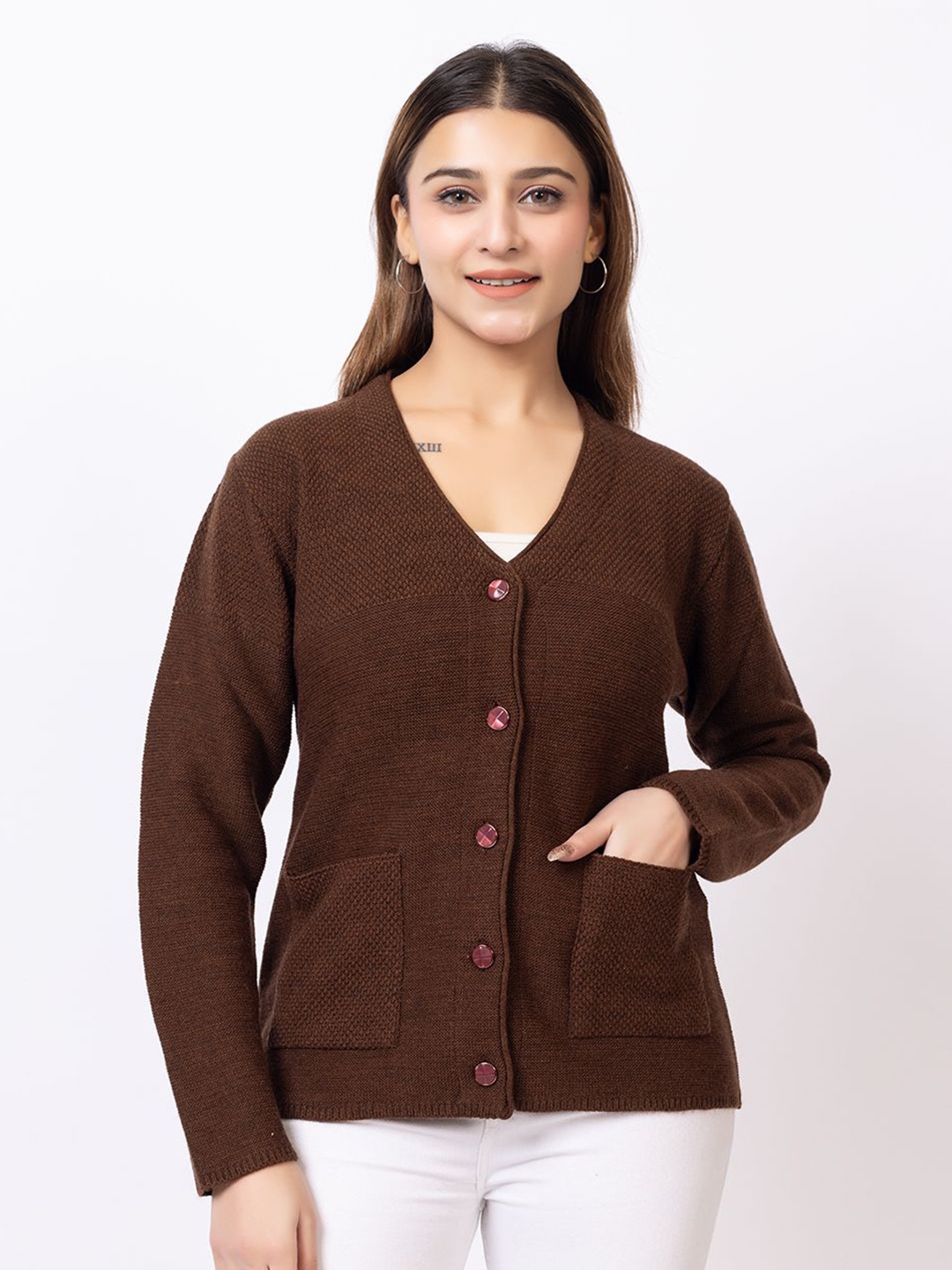 

TWENTY ME Women Cardigan, Brown