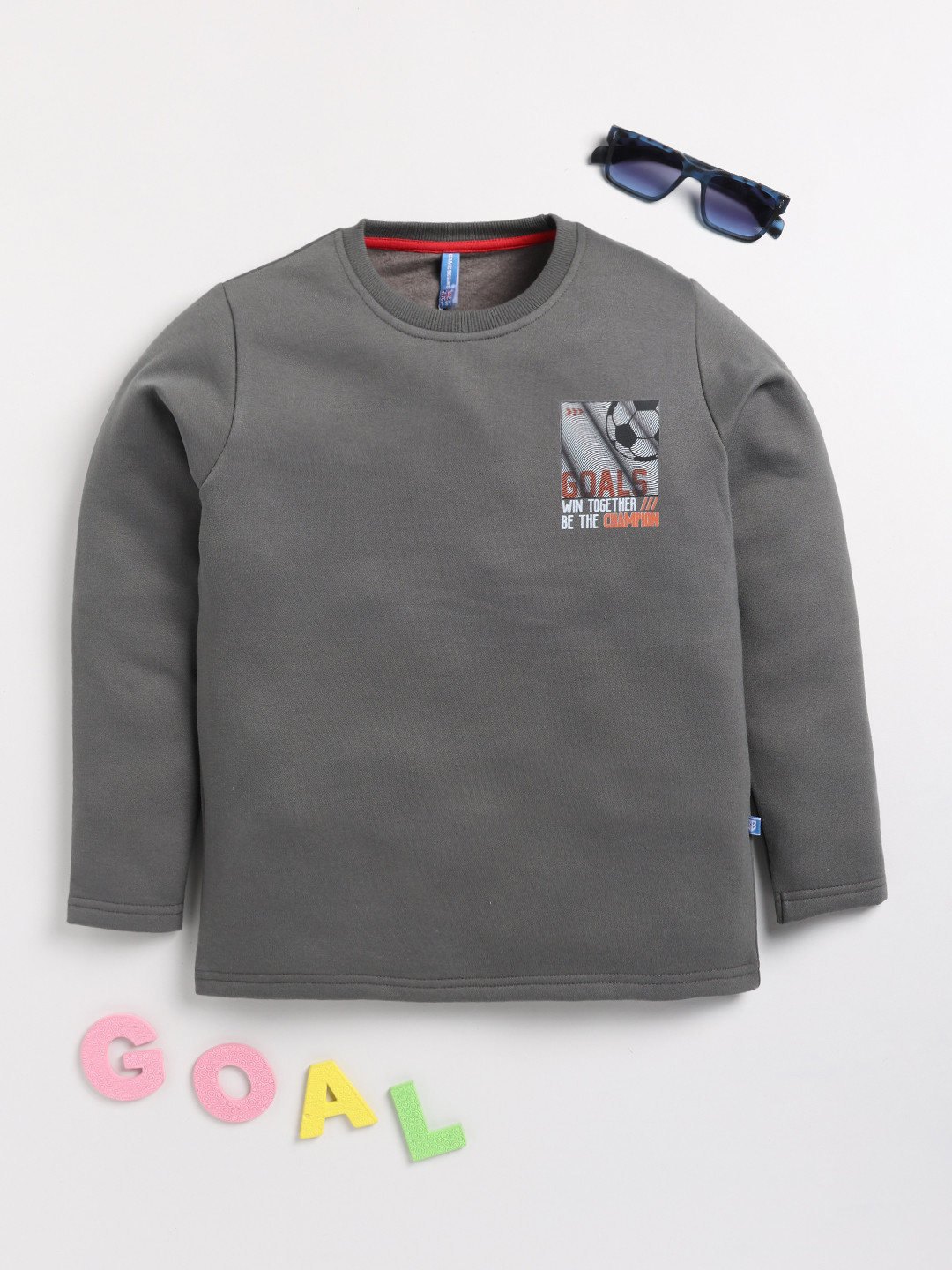 

Here&Now X Game Begins Boys Sweatshirt, Grey