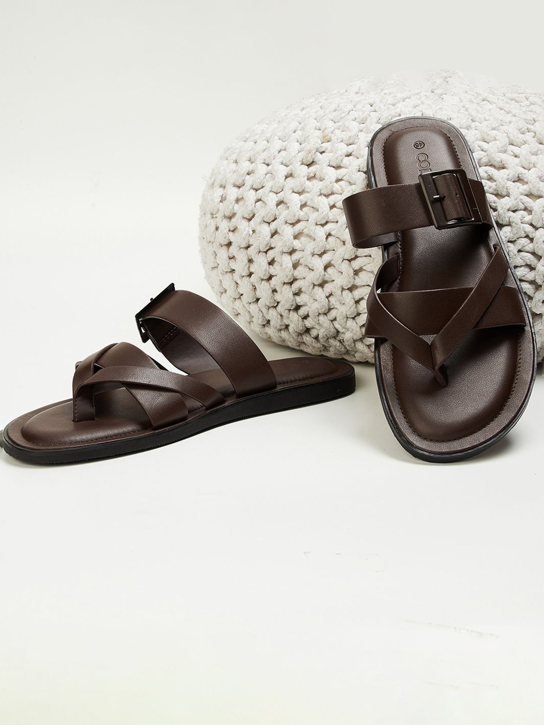 

CODE by Lifestyle Men Sliders, Brown